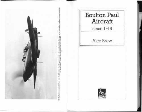 Boulton Paul Aircraft Since 1915