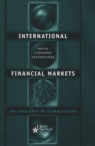International Financial Markets: The Challenge of Globalization