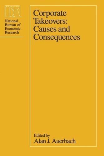 Corporate Takeovers: Causes and Consequences