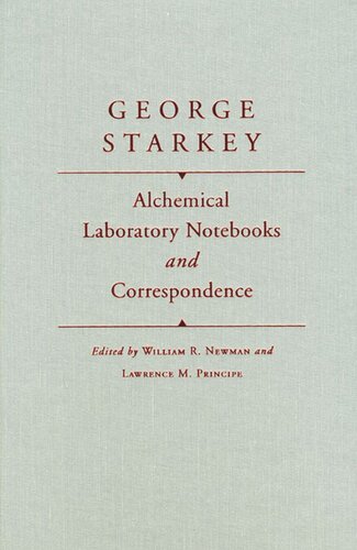 Alchemical Laboratory Notebooks and Correspondence