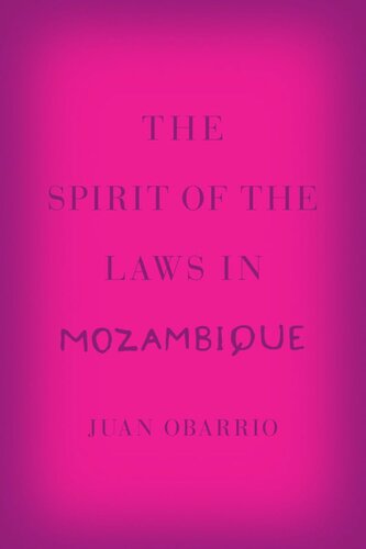 The Spirit of the Laws in Mozambique