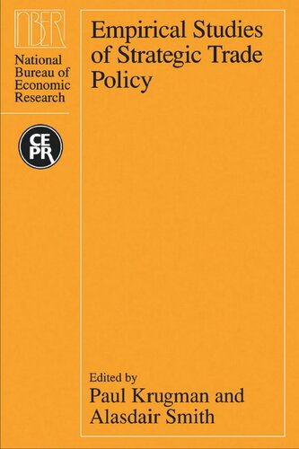 Empirical Studies of Strategic Trade Policy