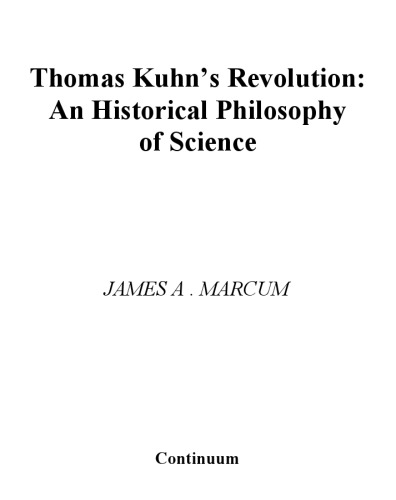 Thomas Kuhn's Revolution