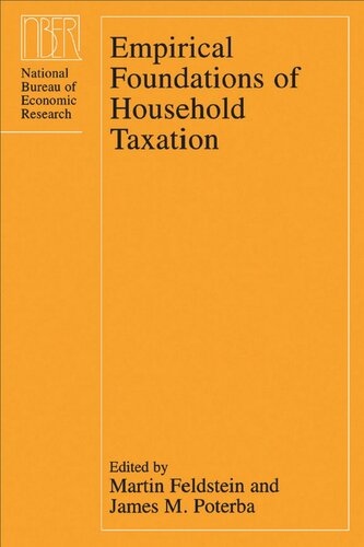 Empirical Foundations of Household Taxation