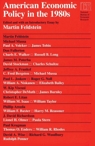 American Economic Policy in the 1980s