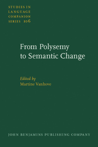 From Polysemy to Semantic Change: Towards a typology of lexical semantic associations 