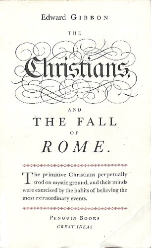 Great Ideas Christians and the Fall of Rome (Penguin Great Ideas)