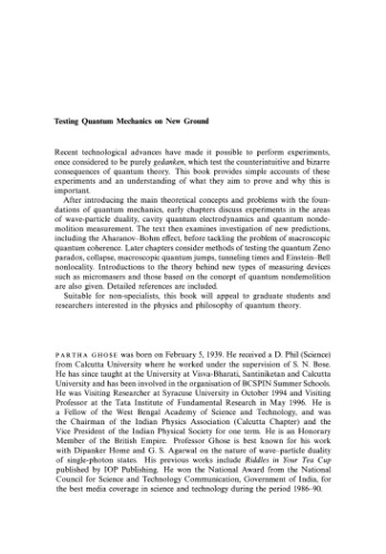 Testing Quantum Mechanics on New Ground