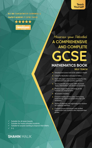 A Comprehensive & Complete GCSE Mathematics Book