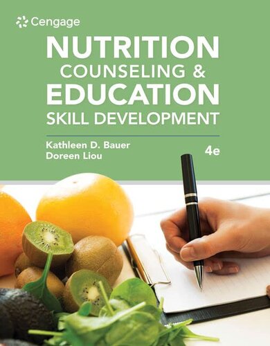 Nutrition Counseling and Education Skill Development (MindTap Course List)
