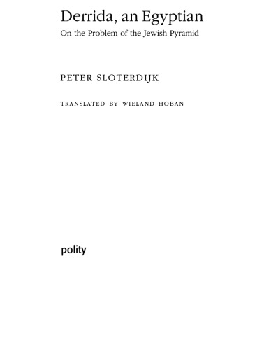 Derrida, an Egyptian