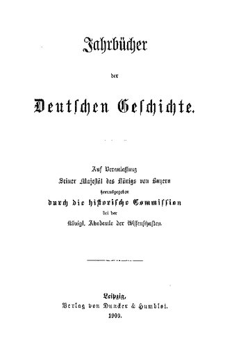 Jahrbücher des Deutschen Reiches unter Heinrich IV. und Heinrich V. / 1116 (Schluss) - 1125