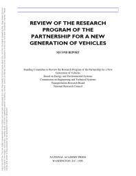 Review of the Research Program of the Partnership for a New Generation of Vehicles : Second Report