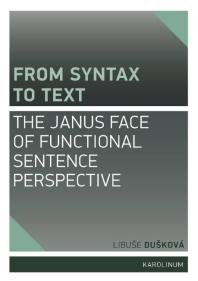 From Syntax to Text: the Janus Face of Functional Sentence Perspective