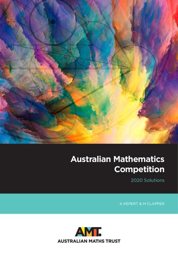Australian Mathematics Competition 2020 solutions