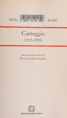 Carteggio (1915-1955)