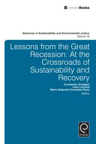 Lessons from the Great Recession : At the Crossroads of Sustainability and Recovery