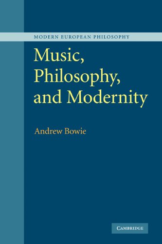 Music, Philosophy, and Modernity 