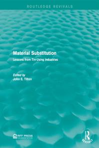 Material Substitution : Lessons from Tin-Using Industries