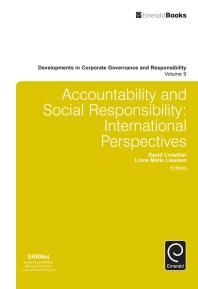 Accountability and Social Responsibility : International Perspectives