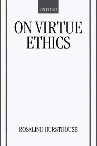 On Virtue Ethics