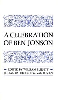 A Celebration of Ben Jonson