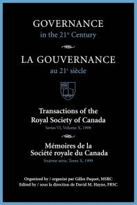 Governance in the 21st Century / Gouvernance Au 21e Siècle