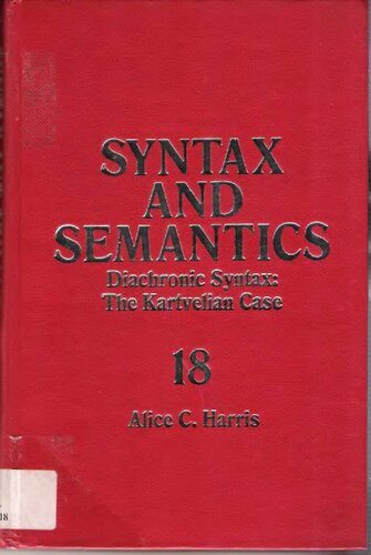 Diachronic syntax : the Kartvelian case