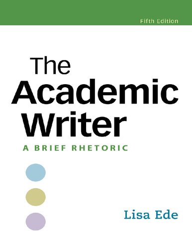 The Academic Writer - A Brief Rhetoric