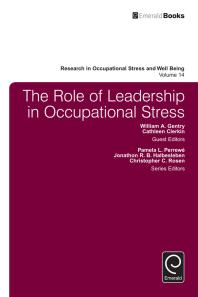 The Role of Leadership in Occupational Stress