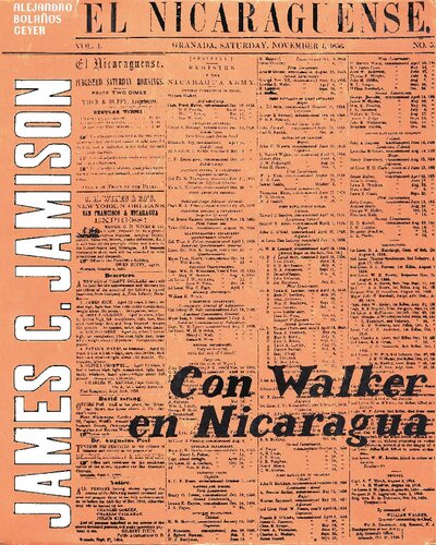 James C. Jameson con Walker en Nicaragua