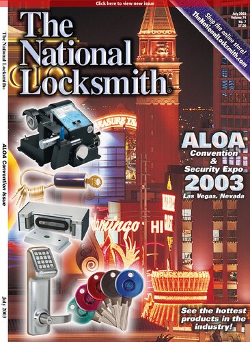 The National Locksmith: Volume 74, Number 7