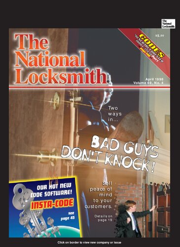 The National Locksmith: Volume 69, Number 4