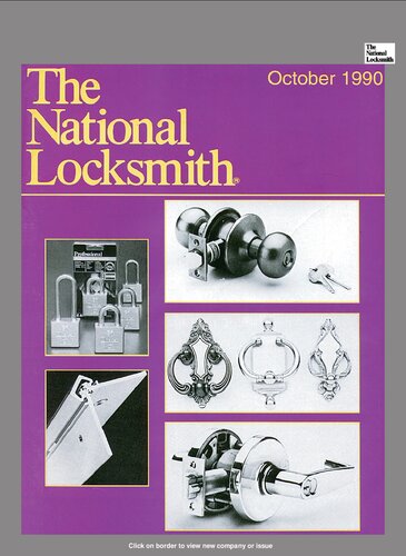 The National Locksmith: Volume 61, Number 10