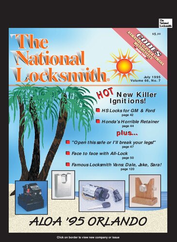 The National Locksmith: Volume 66, Number 7