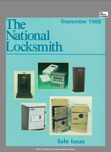 The National Locksmith: Volume 59, Number 9
