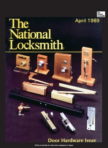 The National Locksmith: Volume 60, Number 4
