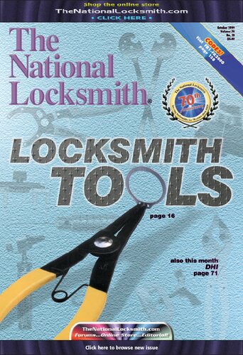 The National Locksmith: Volume 70, Number 10