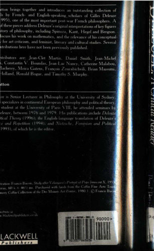 Deleuze: A Critical Reader