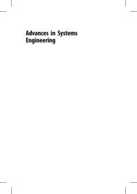 Advances in Systems Engineering