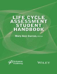 Life Cycle Assessment Student Handbook