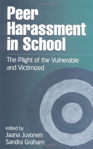 Peer Harassment in School: The Plight of the Vulnerable and Victimized