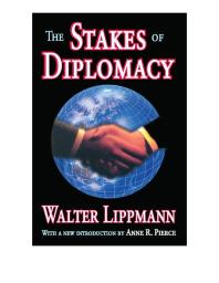 The Stakes of Diplomacy
