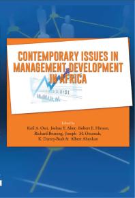 Contemporary Issues in Management Development in Africa