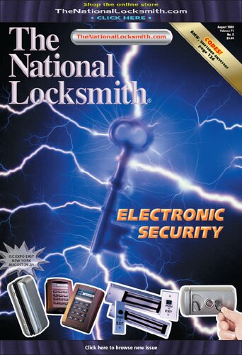 The National Locksmith: Volume 71, Number 8