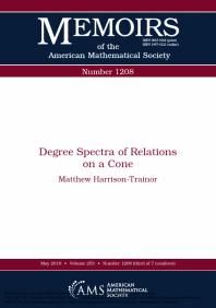 Degree Spectra of Relations on a Cone