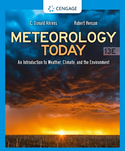 Meteorology Today: An Introduction to Weather, Climate, and the Environment