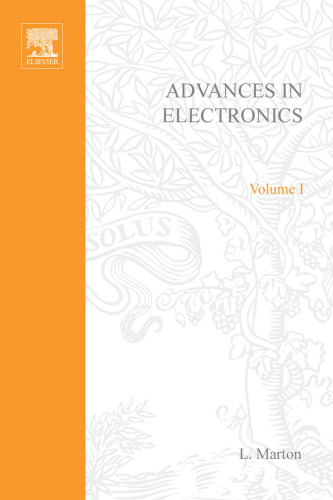 Advances in Electronics and Electron Physics, Vol. 1