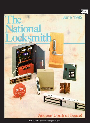 The National Locksmith: Volume 63, Number 6