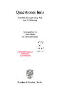Quaestiones iuris